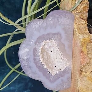 0.5lb Druzy High Grade Agate Cloud | Self-Standing | From Brazil | Gift